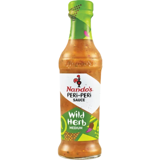 Nando's Wild Herb Medium Peri-Peri Sauce 250ml