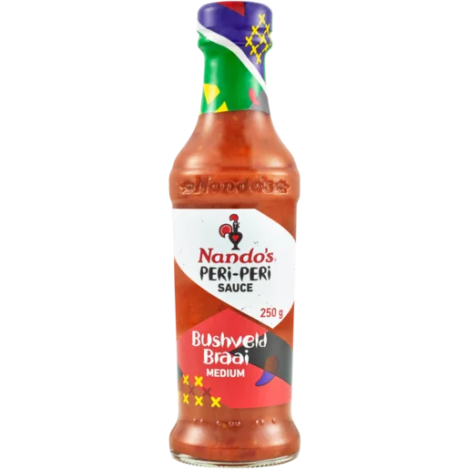 Nando's Bushveld Braai Medium Peri-Peri Sauce 250ml