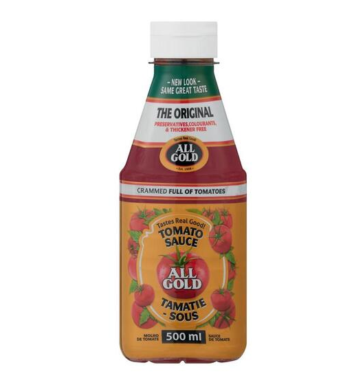 All Gold Tomato Sauce Original 500ml